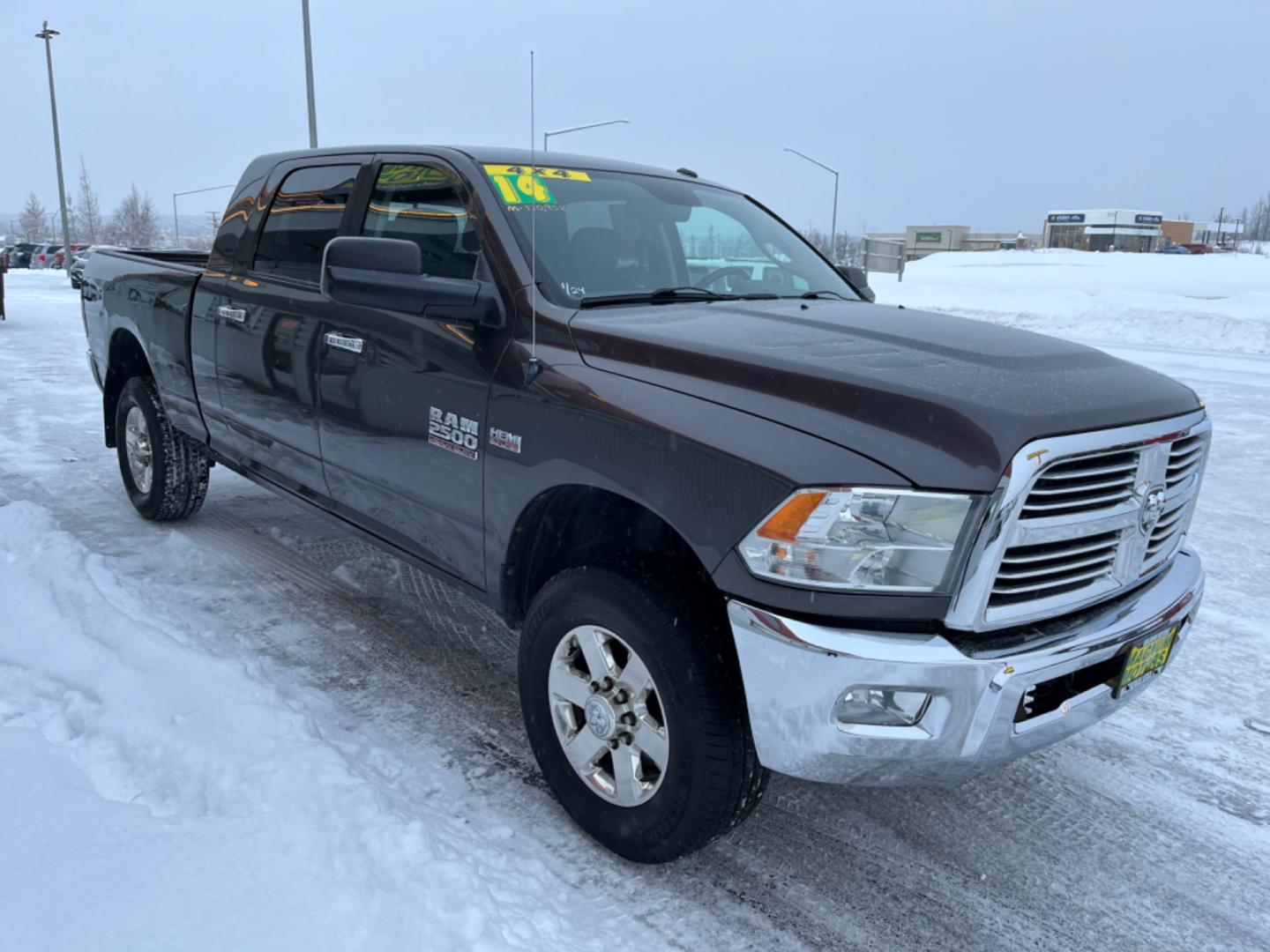 2014 GRAY RAM 2500 SLT (3C6TR5MT2EG) with an 5.7L engine, Automatic transmission, located at 1960 Industrial Drive, Wasilla, 99654, (907) 274-2277, 61.573475, -149.400146 - Photo#5